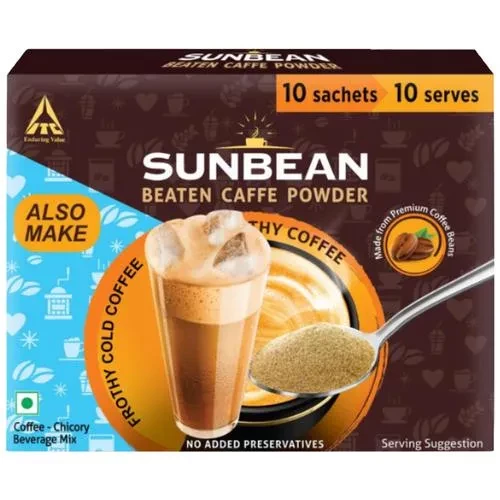 Sunbean   Beaten Caffe Powder - Creamy & Frothy Coffee In An Instant, 120 g (10 Sachets x 12 g each)-2.webp
